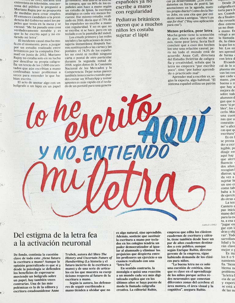Lettering Babelia